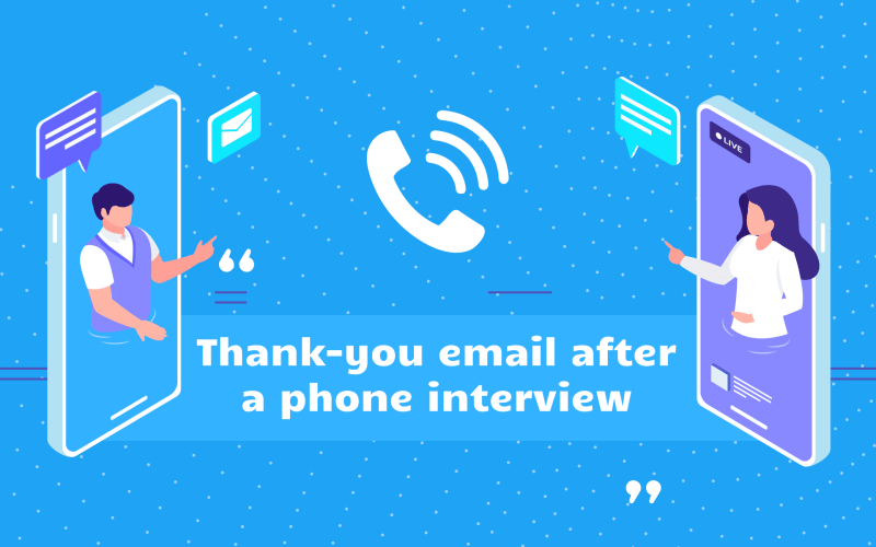 How to write thank you email after a phone interview