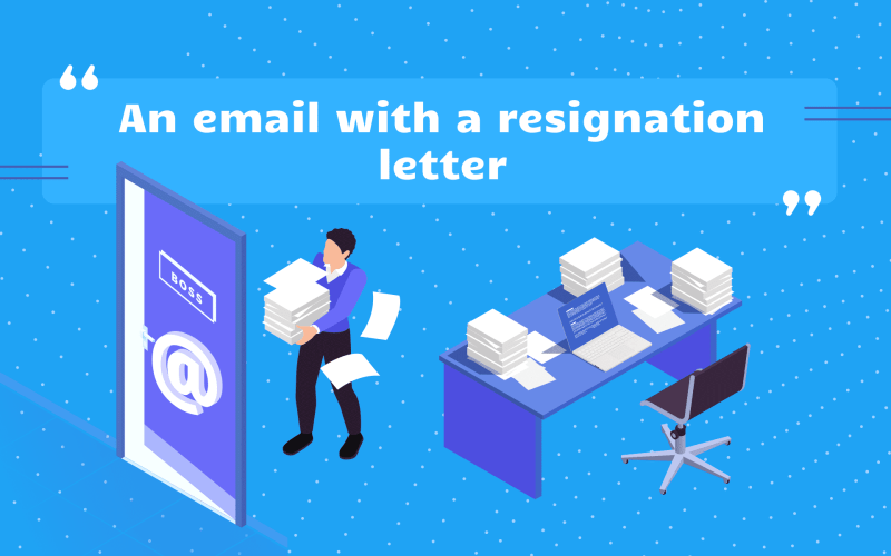 How to write an email resignation letter