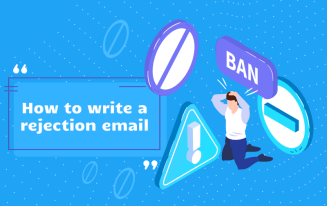 How to write a rejection email