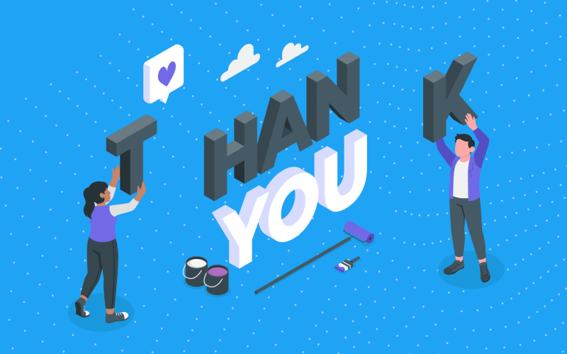 How to write a thank you email